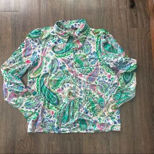 ZARA BUTTON UP SHIRT